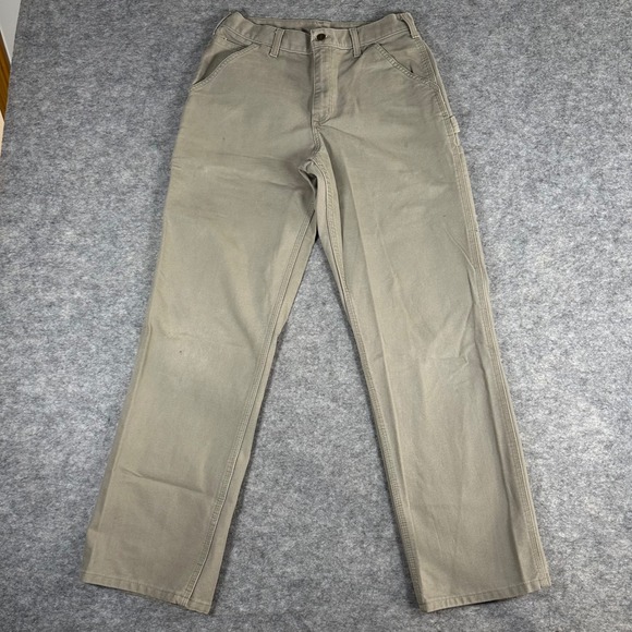 Carhartt Other - Carhartt Mens Desert B11DES Original Dungaree Fit Canvas Work Pants 30x32